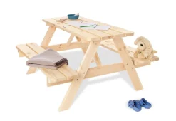PINOLINO Kindersitzgarnitur Nicki Maxi für 6 – natur