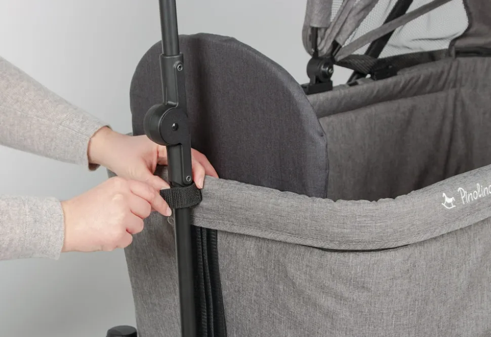 PINOLINO Klappbollerwagen Cruiser PI 500 – grau
