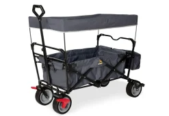 Pinolino Klappbollerwagen 'Paxi dlx' mit Bremse, anthrazit