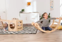 PINOLINO Kletterwürfel Kari – natur