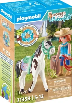 Playmobil Ellie & Sawdust mit Westernübung