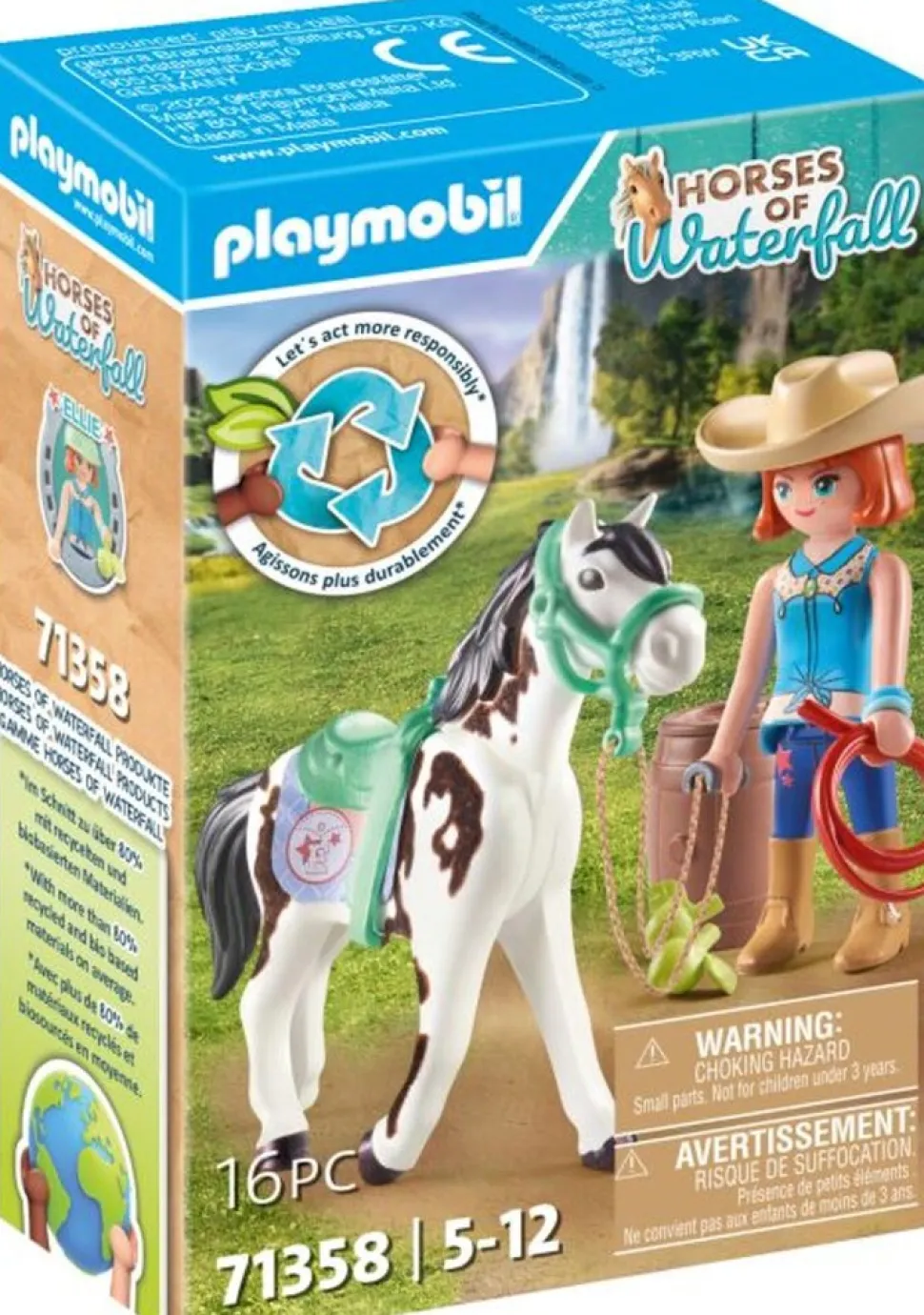 Playmobil Ellie & Sawdust mit Westernübung