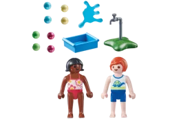 Playmobil Kinder mit Wasserballons