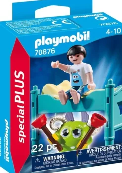 Playmobil Kind mit Monsterchen