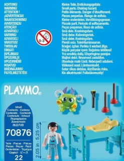Playmobil Kind mit Monsterchen