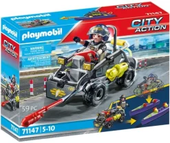 Playmobil SWAT-Multi-Terrain-Quad