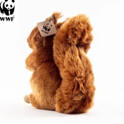 Plüschtier Eichhörnchen (15cm, sitzend) lebensecht Kuscheltier Stofftier