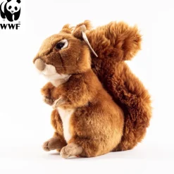 Plüschtier Eichhörnchen (15cm, sitzend) lebensecht Kuscheltier Stofftier