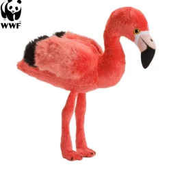 Plüschtier Flamingo (23cm) lebensecht Kuscheltier Stofftier Vogel pink rosa