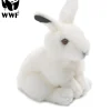 Plüschtier Schneehase (19cm) lebensecht Kuscheltier Stofftier Hase