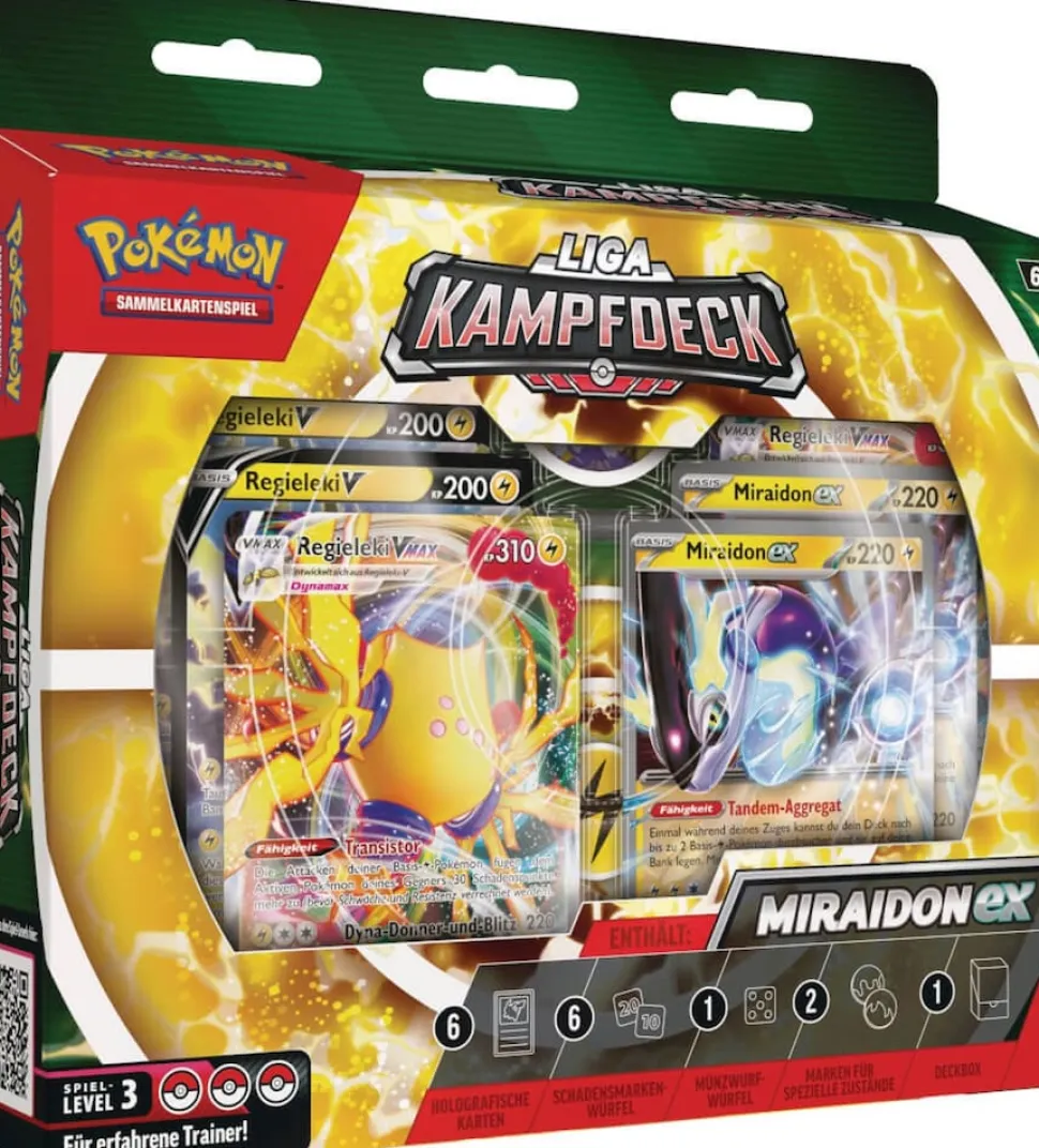 Pokémon Pokémon Sammelkarten Liga Kampfdeck Miraidon EX