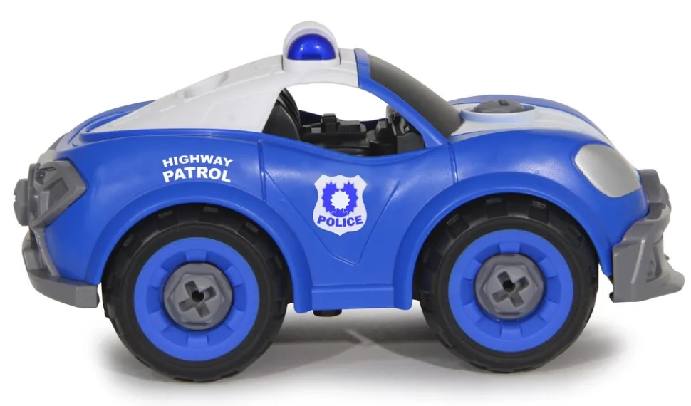 Polizeiauto First RC Kit 22teilig mit Akkuschrauber
