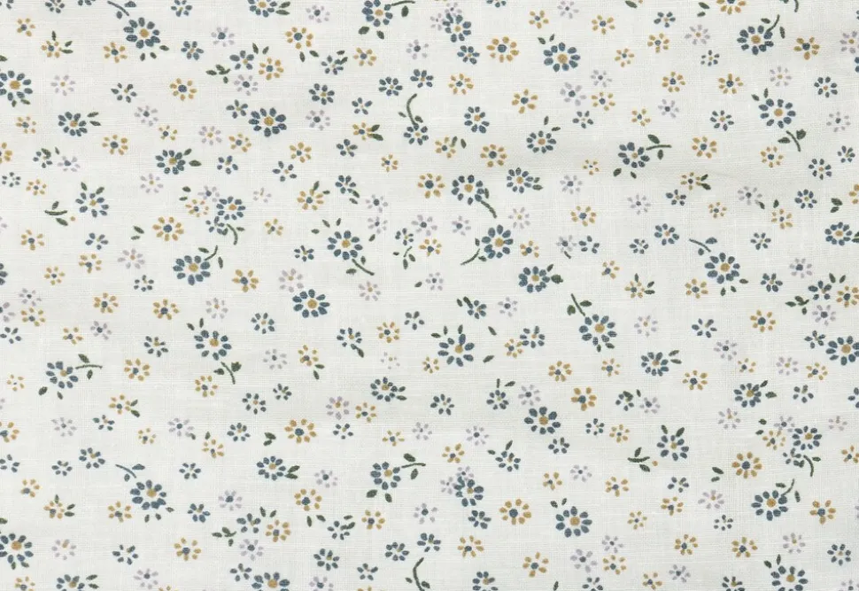 Puppenschlafsack „Blümchen”, blau