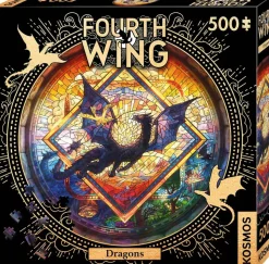 Puzzle: Fourth Wing - Dragons (500 Teile)