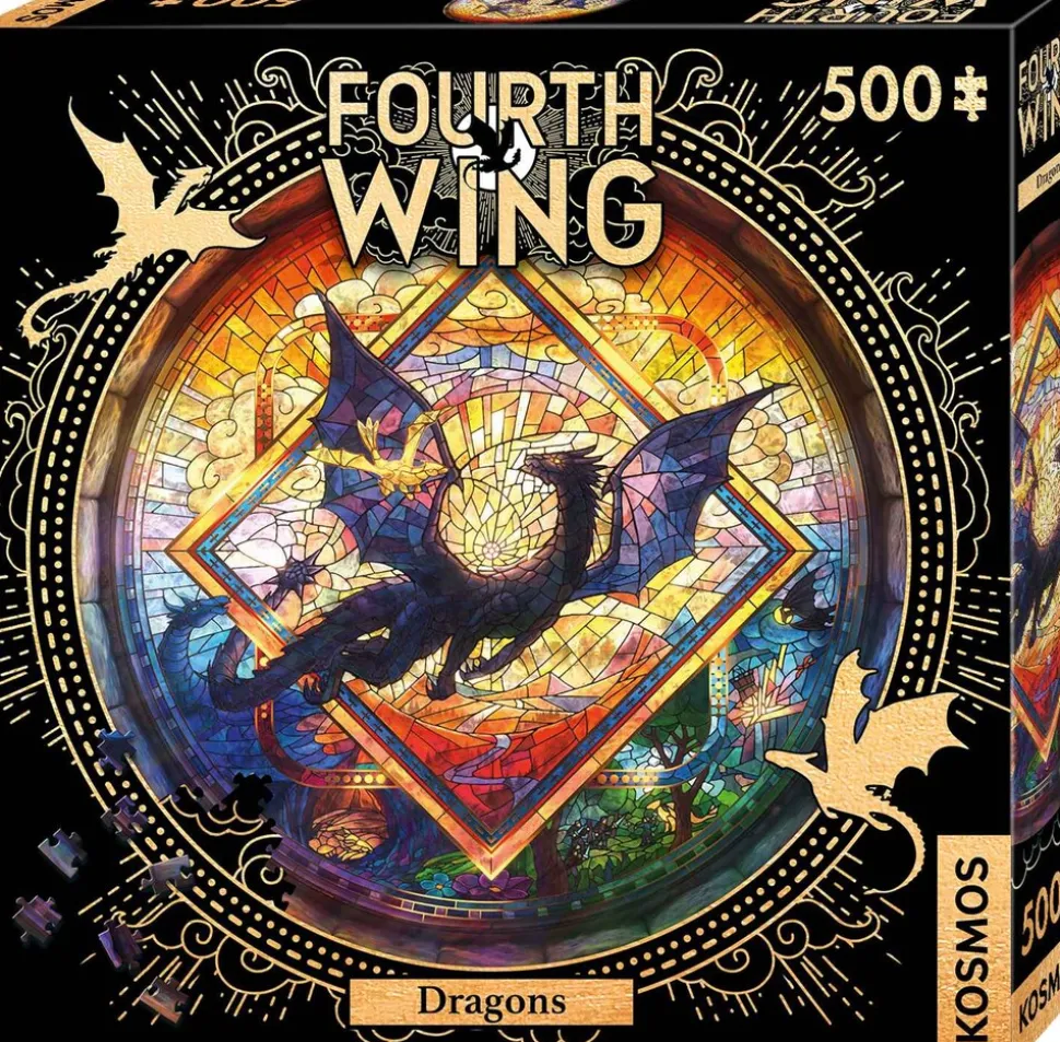 Puzzle: Fourth Wing - Dragons (500 Teile)