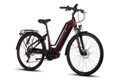 Quantum Sport Lady 10 Gang Bafang Mittelmotor Scheibenbremsen