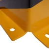 Rammschutz MCW-J50, Anfahrschutz Eckschutz, mit Bolzenanker Metall U-Form 40x30x25cm gelb-schwarz