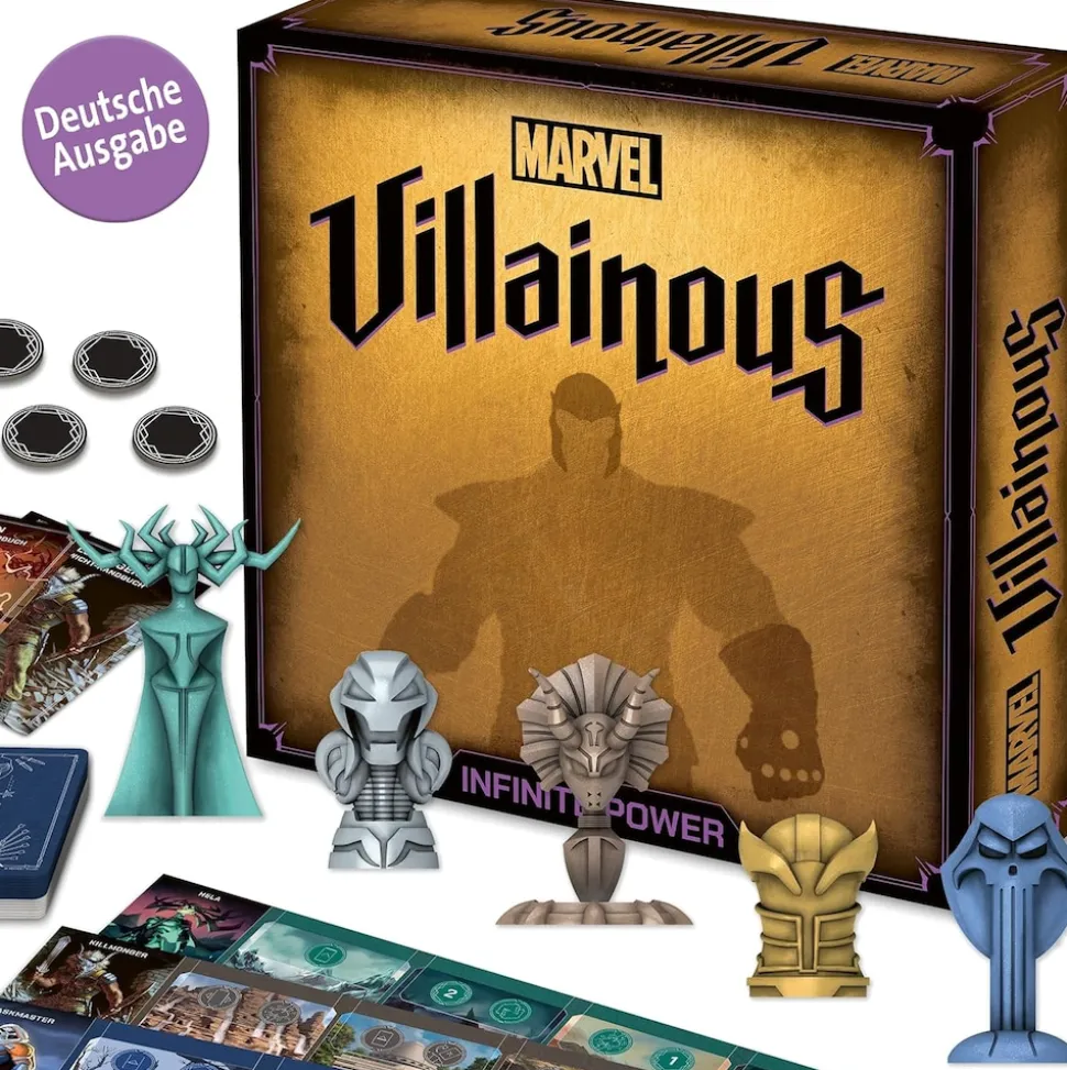 Ravensburger 26959 - Gesellschaftsspiel - Marvel Villainous: Infinite Power deutsche Ausgabe
