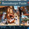 Ravensburger - Idefix und seine tierischen Freunde, 3 x 49 Teile