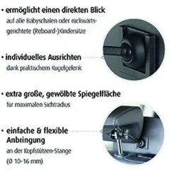reer BabyView Auto-Sicherheitsspiegel