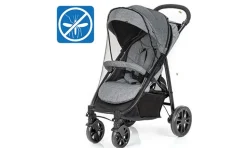 reer BiteSafe Insektenschutz für Kinderwagen, schwarz