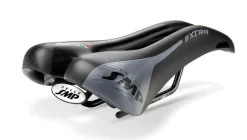 Rennrad-Fahrradsattel Extra, schwarz