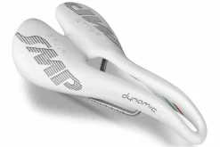 Rennrad-Sattel Dynamic, weiß