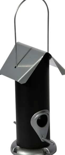 Robuster Futterspender zum Aufhängen, Futtersäule für Vögel | ca. 11x11x23 cm