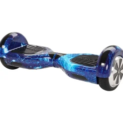 ROBWAY W1 Hoverboard für Erwachsene und Kinder, 6,5 Zoll, Self-Balance, Bluetooth, App, 700 Watt, LEDs (Space Blue 2.0)