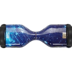 ROBWAY W1 Hoverboard für Erwachsene und Kinder, 6,5 Zoll, Self-Balance, Bluetooth, App, 700 Watt, LEDs (Space Blue 2.0)