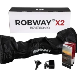 ROBWAY X2 Offroad-Hoverboard fürs Gelände, Erwachsene und Kinder, 8,5 Zoll, App, Bluetooth, 700 Watt (Navy Camo 2.0, Offroad)