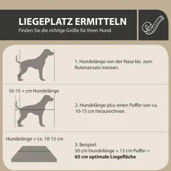 Rohrschneider Tierkissen Gr.3 Posterstoff Türkis + faltbarer Reisenapf