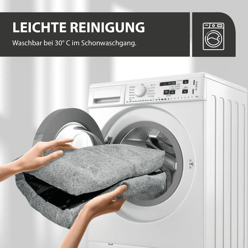 Rohrschneider Tierkissen Gr. 2 Polsterstoff Türkis + faltbarer Reisenapf