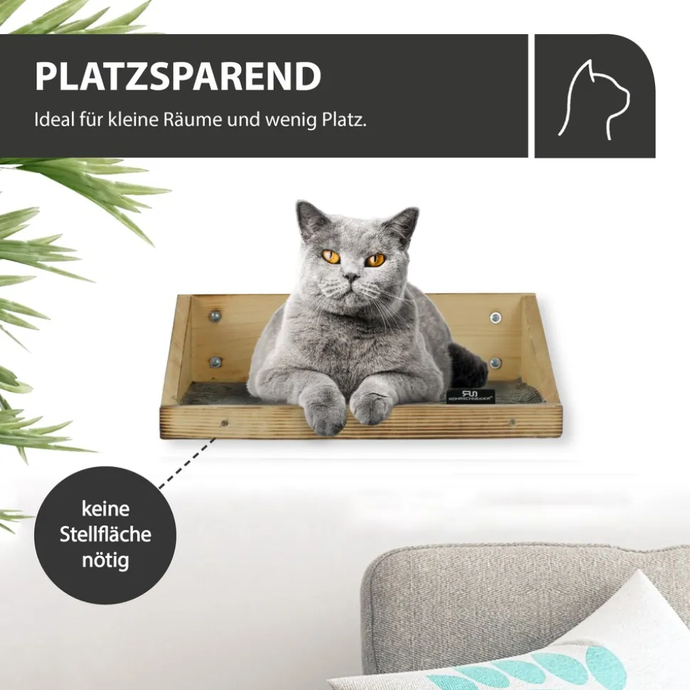 Rohrschneider Wandmulde geflammt+ Stoffeinlage Cord breit taupe