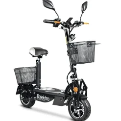 Rolektro, E-Joy Elektro-Scooter 20 Lithium, Schwarz, 36V-20AH Akku, 500 Watt