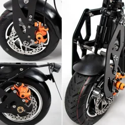Rolektro, E-Joy Elektro-Scooter 20 Lithium, Schwarz, 36V-20AH Akku, 500 Watt