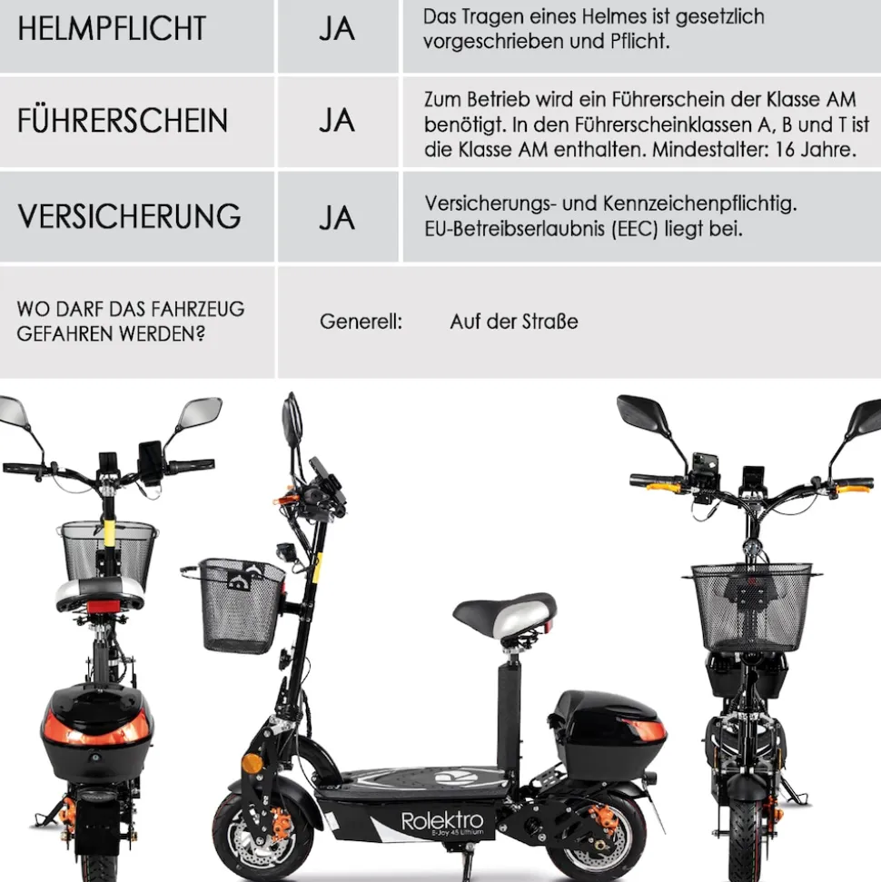 Rolektro E-Joy 45 Lithium