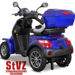 Rolektro E-Quad 25, Blau, 1000 Watt
