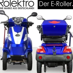 Rolektro E-Quad 25, Blau, 1000 Watt