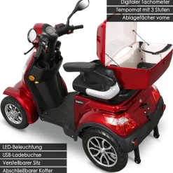 Rolektro E-Quad 15, Rot