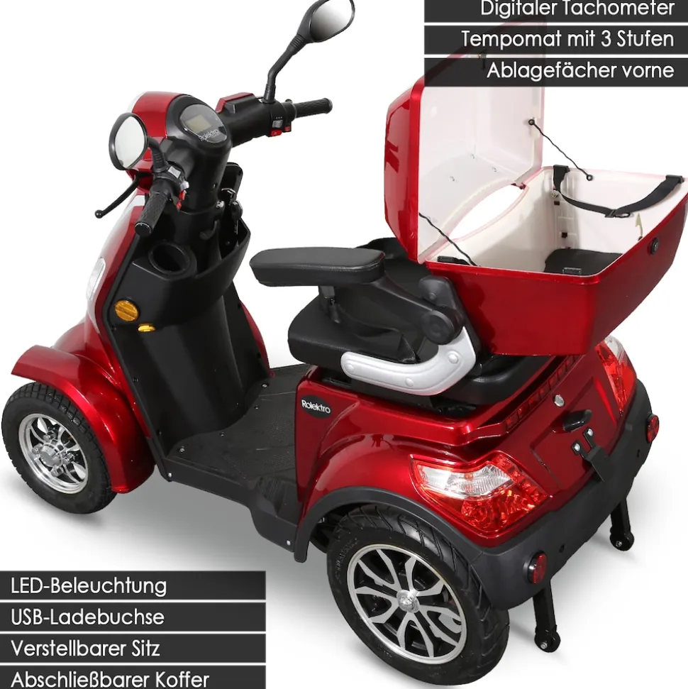 Rolektro E-Quad 15, Rot