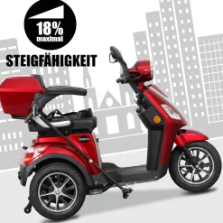 Rolektro E-Trike 25, V.2 in Rot