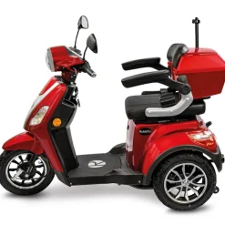 Rolektro, E-Trike 15 V.3 Lithium, Rot, 60-30AH Akku, 1000 Watt