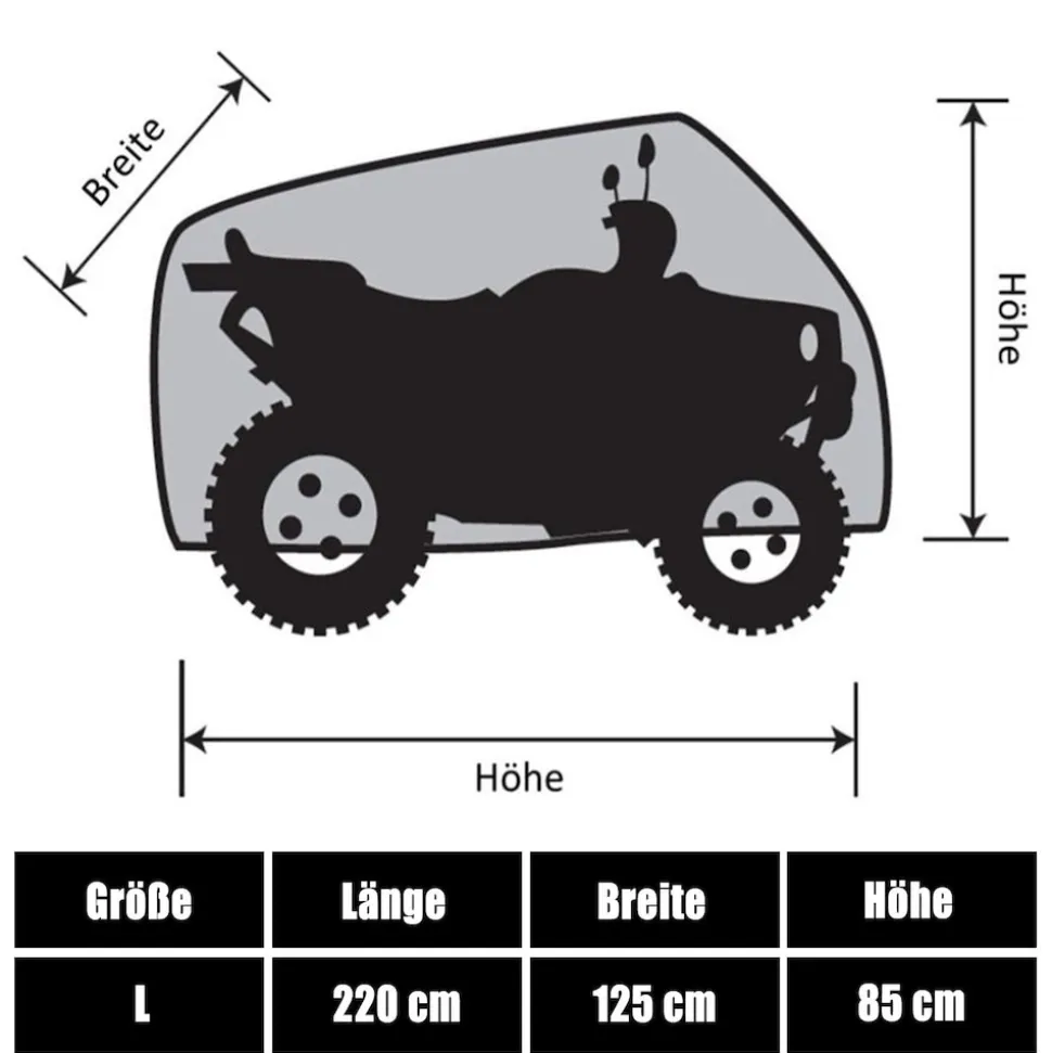 Rolektro, Quad/ATV Abdeckplane versch. Größen
