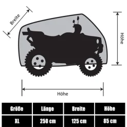 Rolektro, Quad/ATV Abdeckplane versch. Größen