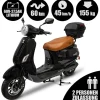 Rolektro, Retro 45 E-Roller, Lithium, V.2021, Schwarz, 60V-27,5Ah Akku, 2000 Watt