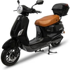 Rolektro, Retro 45 E-Roller, Lithium, V.2021, Schwarz, 60V-27,5Ah Akku, 2000 Watt
