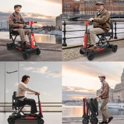 SachsenRAD BestAGE Seniorenmobil Komfort, elektrisch und falten per Fernbedienung