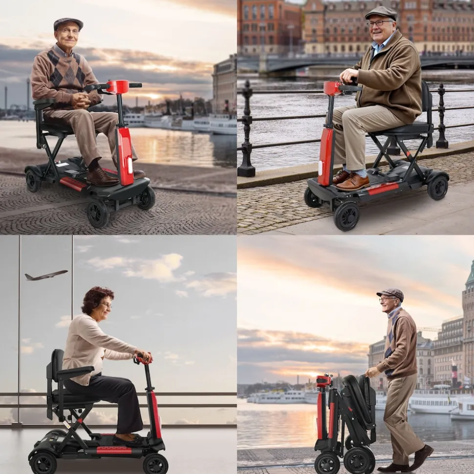 SachsenRAD BestAGE Seniorenmobil Komfort, elektrisch und falten per Fernbedienung