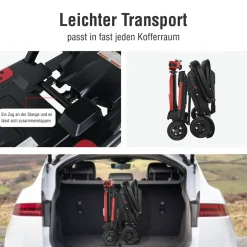 SachsenRAD BestAGE Seniorenmobil Kompakt mit Ein-Knopf-Falttechnik